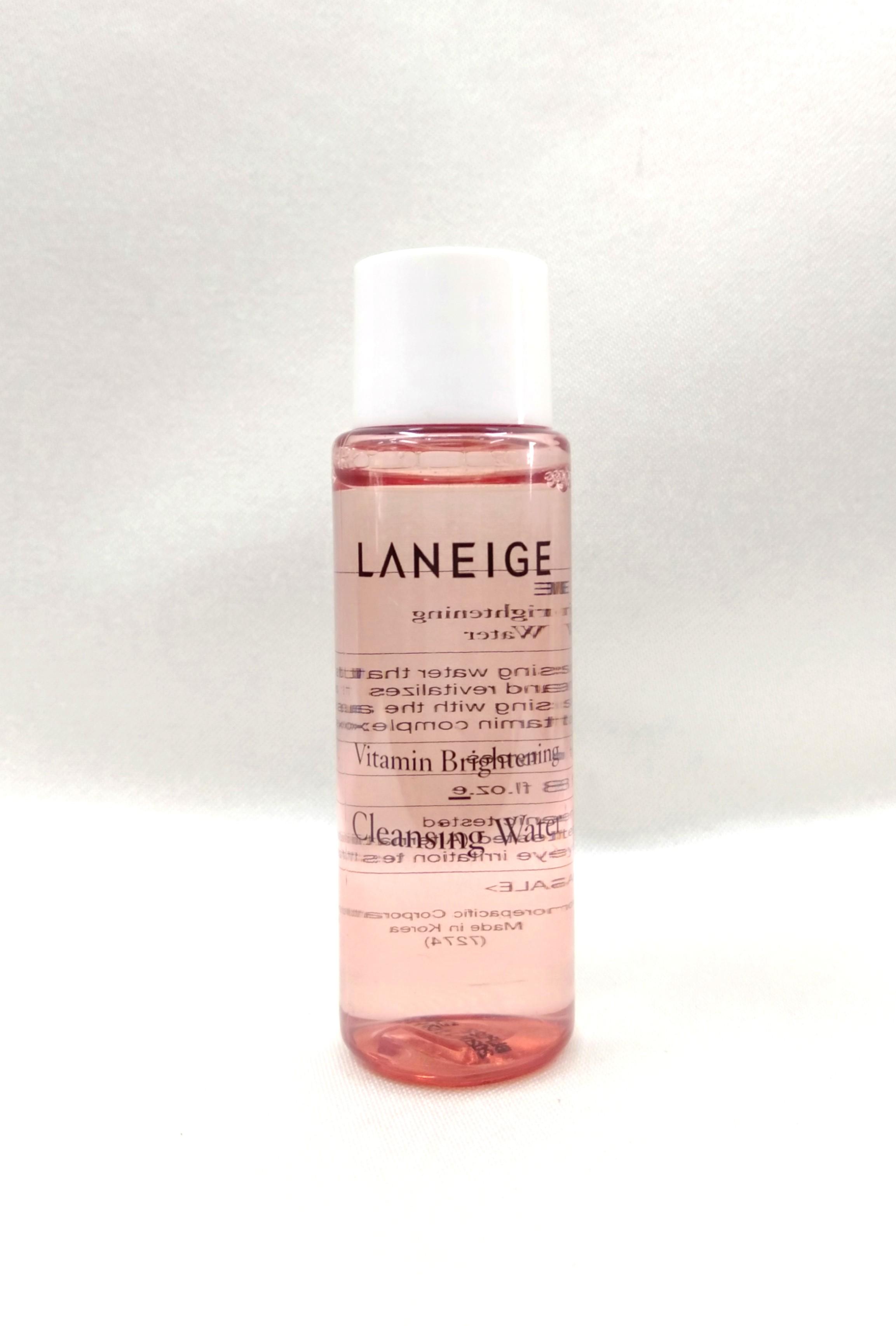 vitamin brightening cleansing water