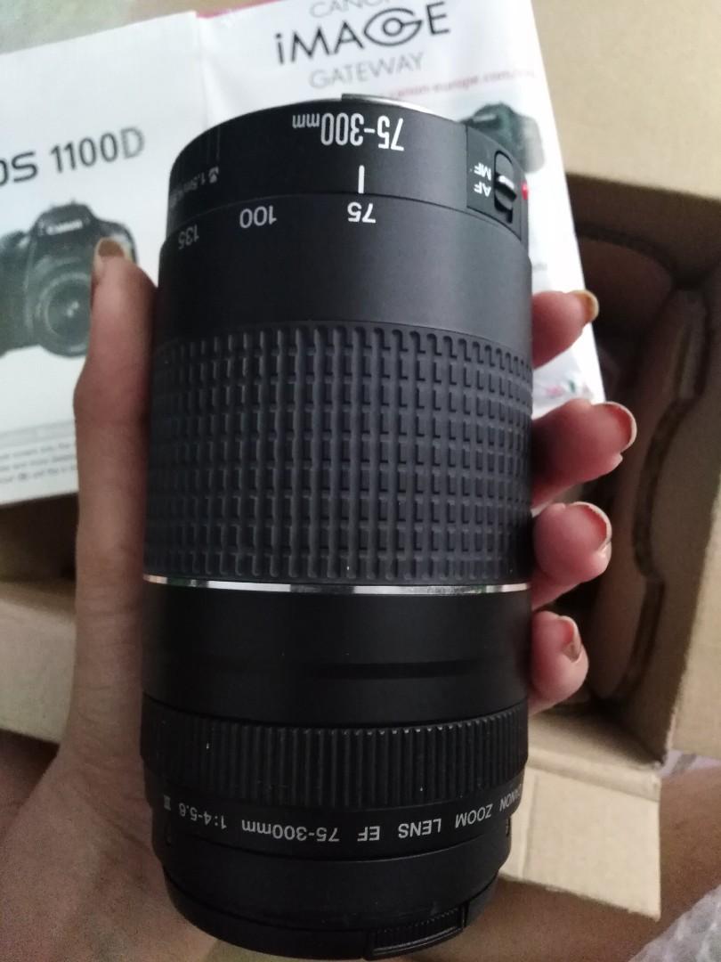 lensa canon ef 75 300mm f 4 5 6 iii