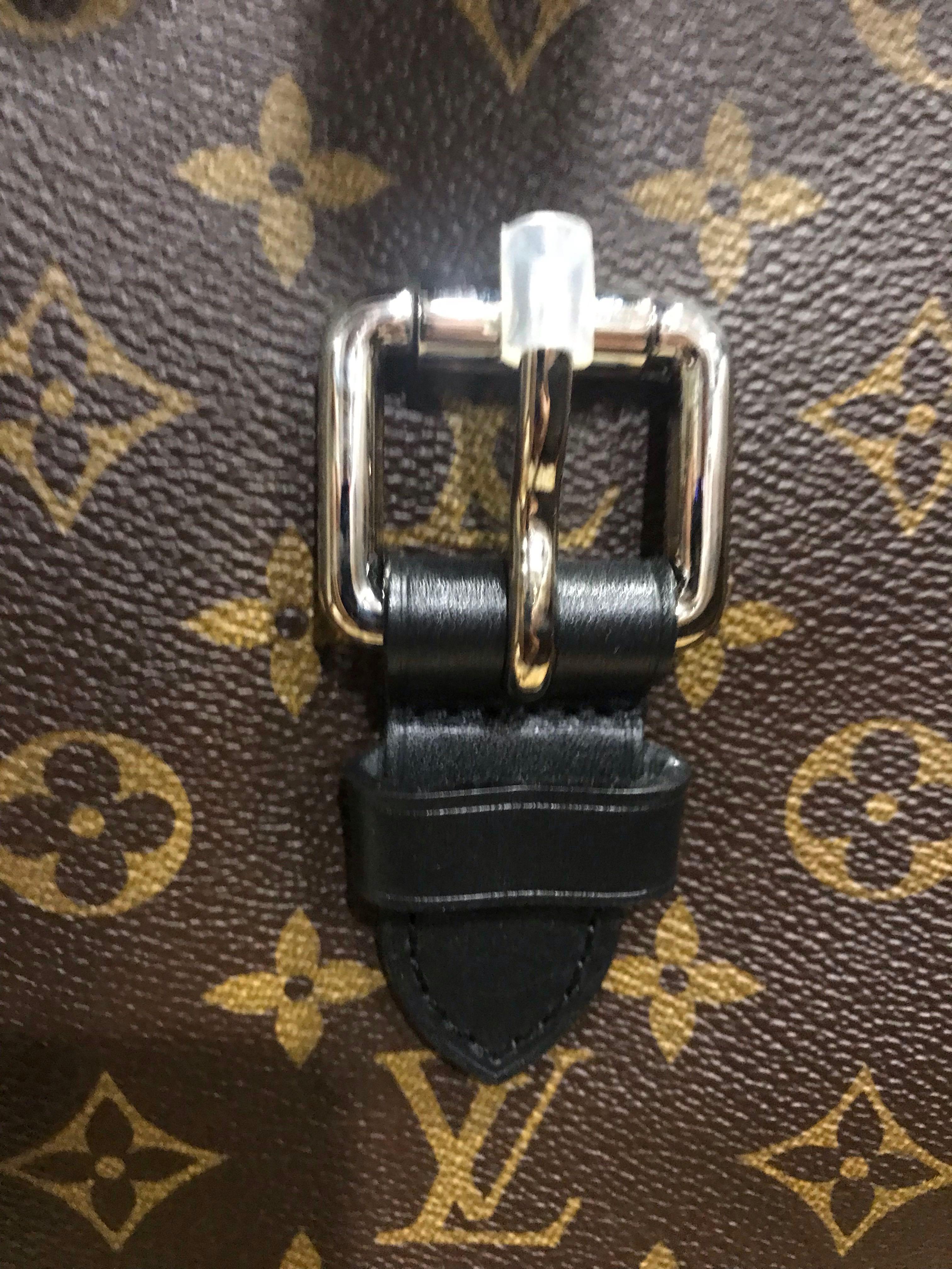 DISCONTINUED Louis Vuitton PALK Backpack Monogram Macassar Brown