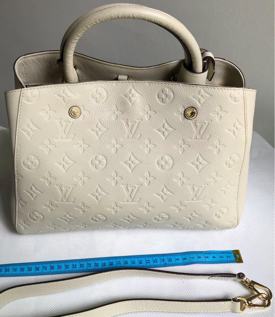 louis vuitton empreinte white
