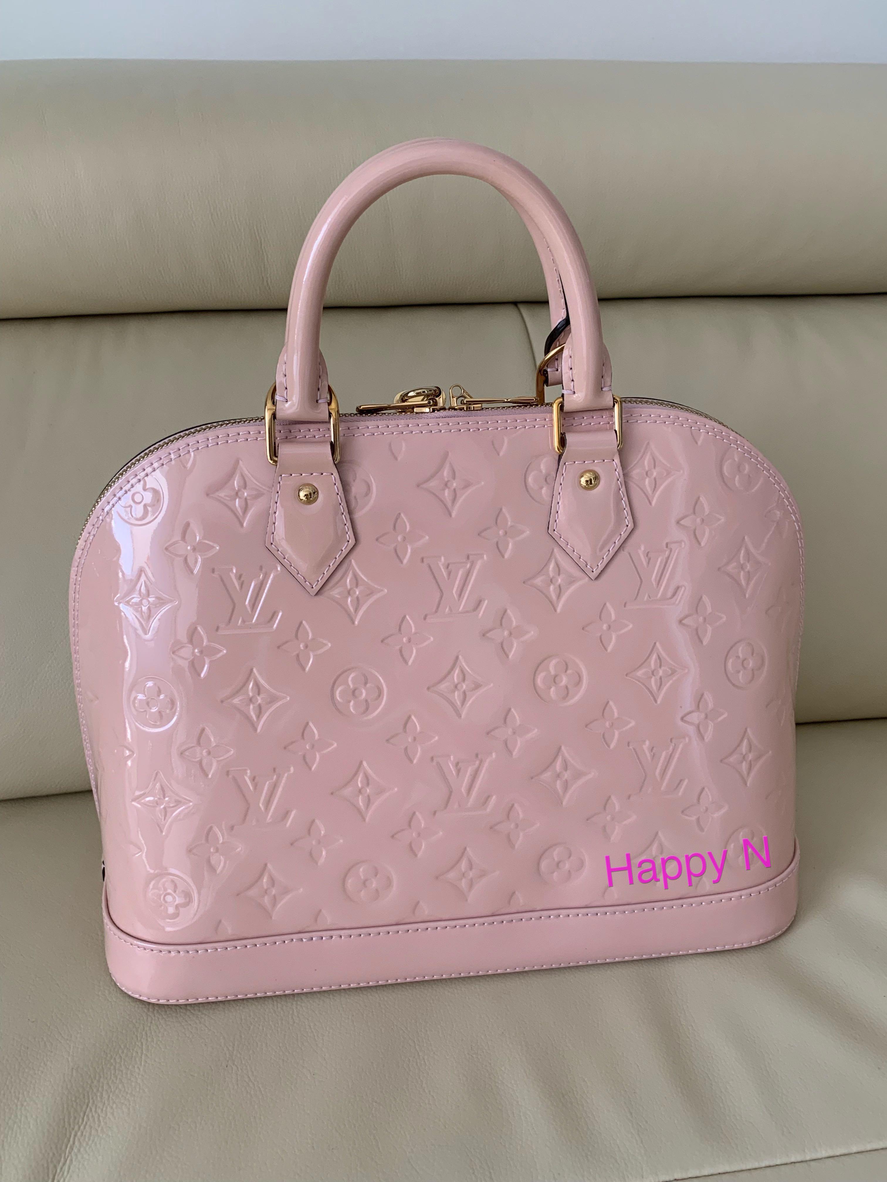 LOUIS VUITTON ALMA PM HANDBAG IN ROSE BALLERINE 🌸