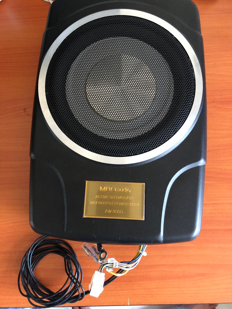 Mbq hotsell active subwoofer