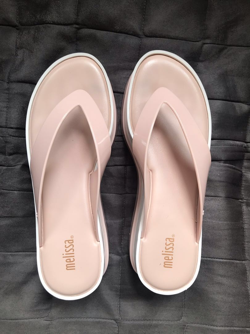 melissa platform flip flops