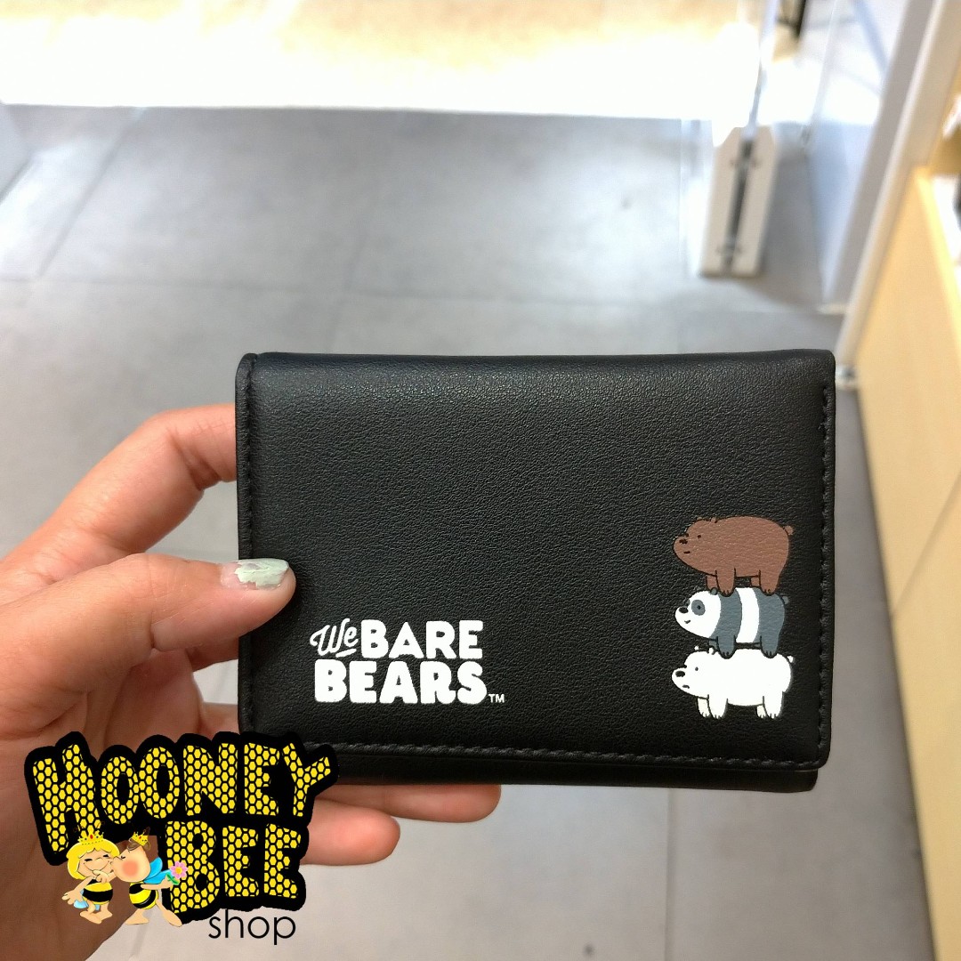 Miniso Dompet We Bare Bears Wallet Trifold Dompet Lipat Wanita Fesyen Wanita Tas Dompet Di Carousell