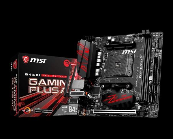 Msi B450i Gaming Plus Ac Motherboard Itx Elektronik Bagian Komputer Aksesoris Di Carousell