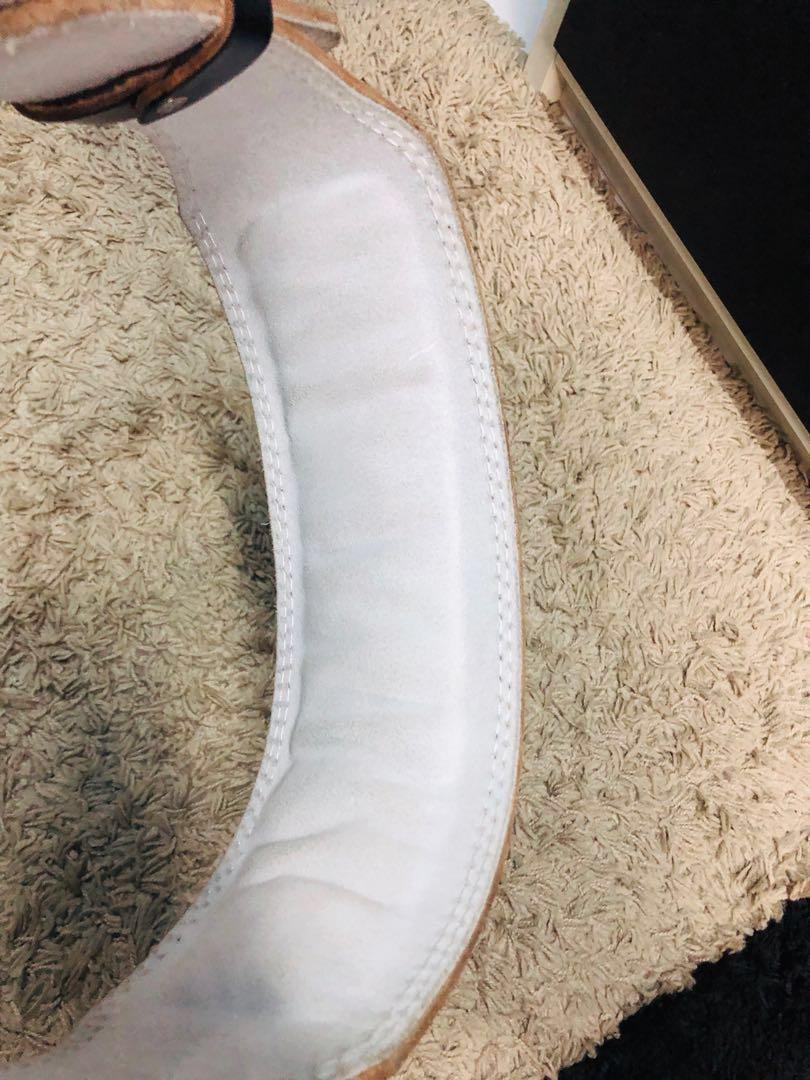 Myprotein Leather Lifting Belt, Sports Equipment, Exercise & Fitness