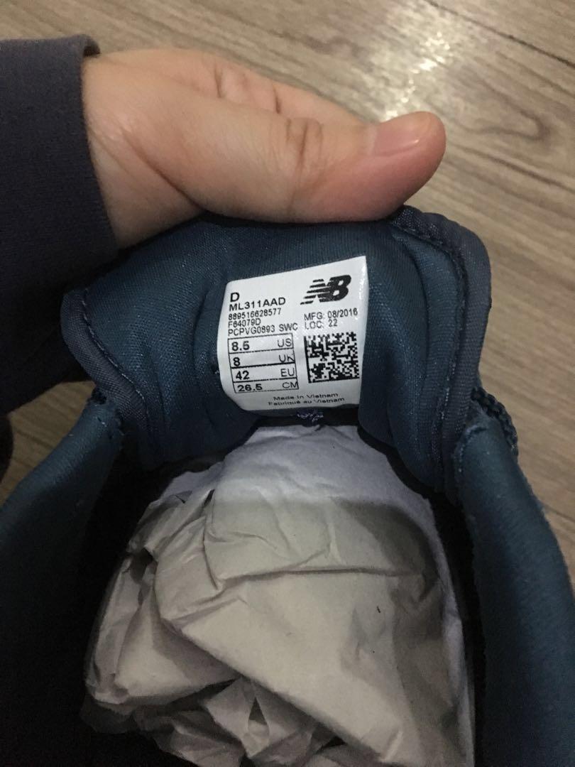 New balance 311 2016 hot sale