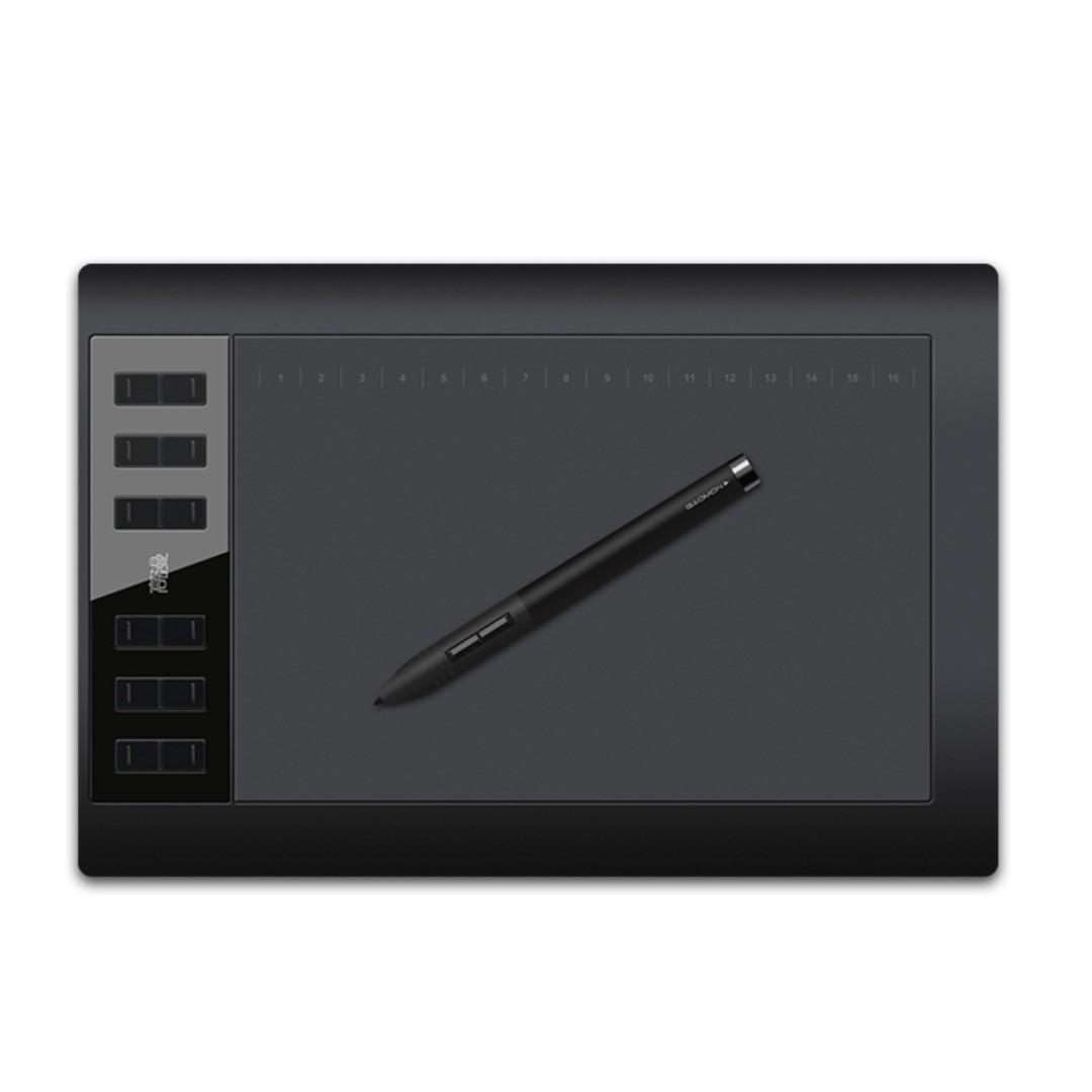 new gaomon 1060 pro drawing tablet 8192 pressure sensitivity comes with otg connector for android connection