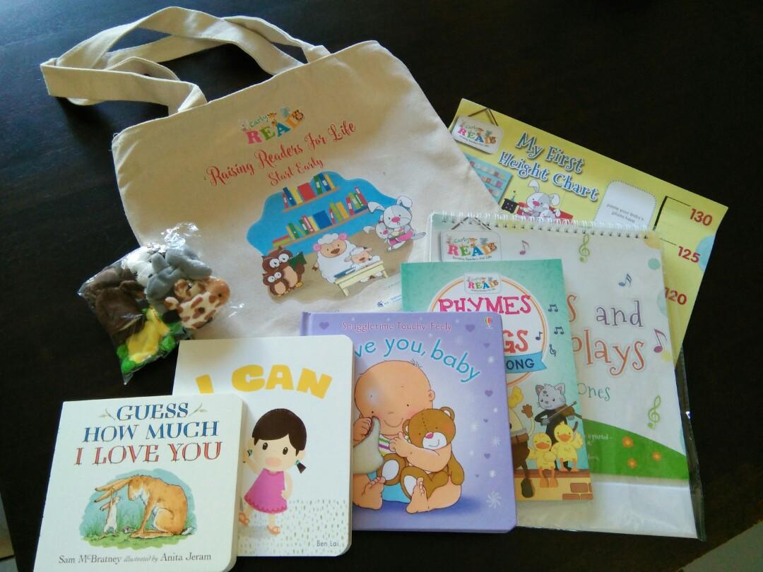 NEW NLB tote, zip, goodie bag & books, Hobbies & Toys, Books