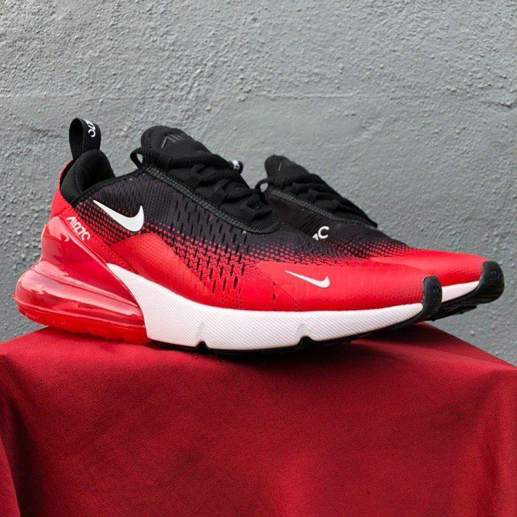 nike airmax 27 black red