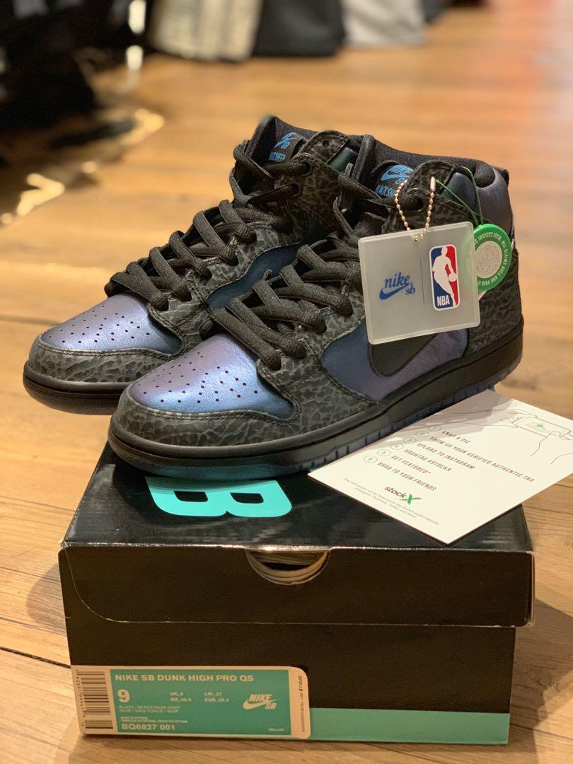 nike sb x nba dunk high pro