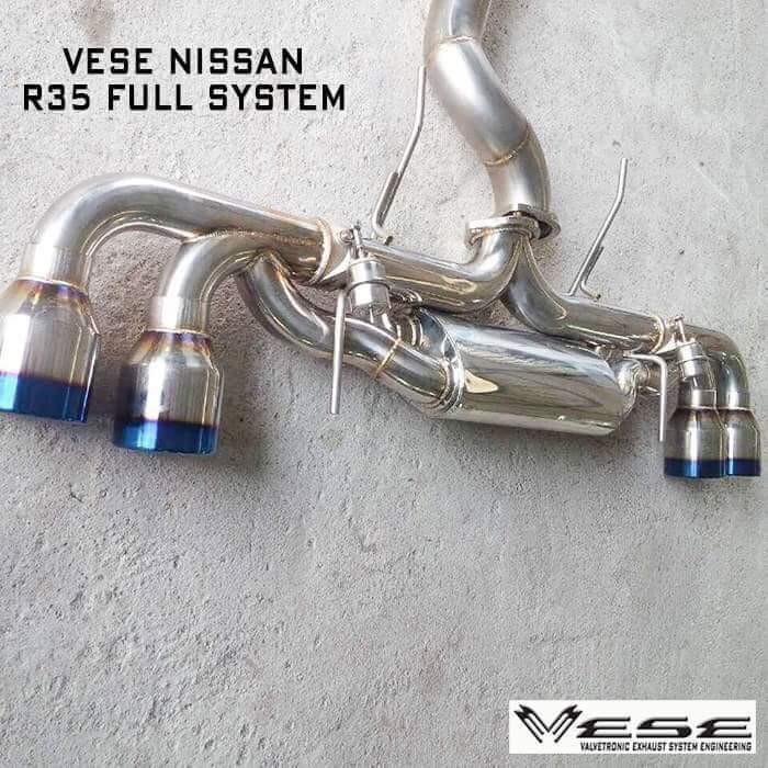 NISSAN SKYLINE GTR R35 90mm F1 Sound Valvetronic Exhaust System, Auto