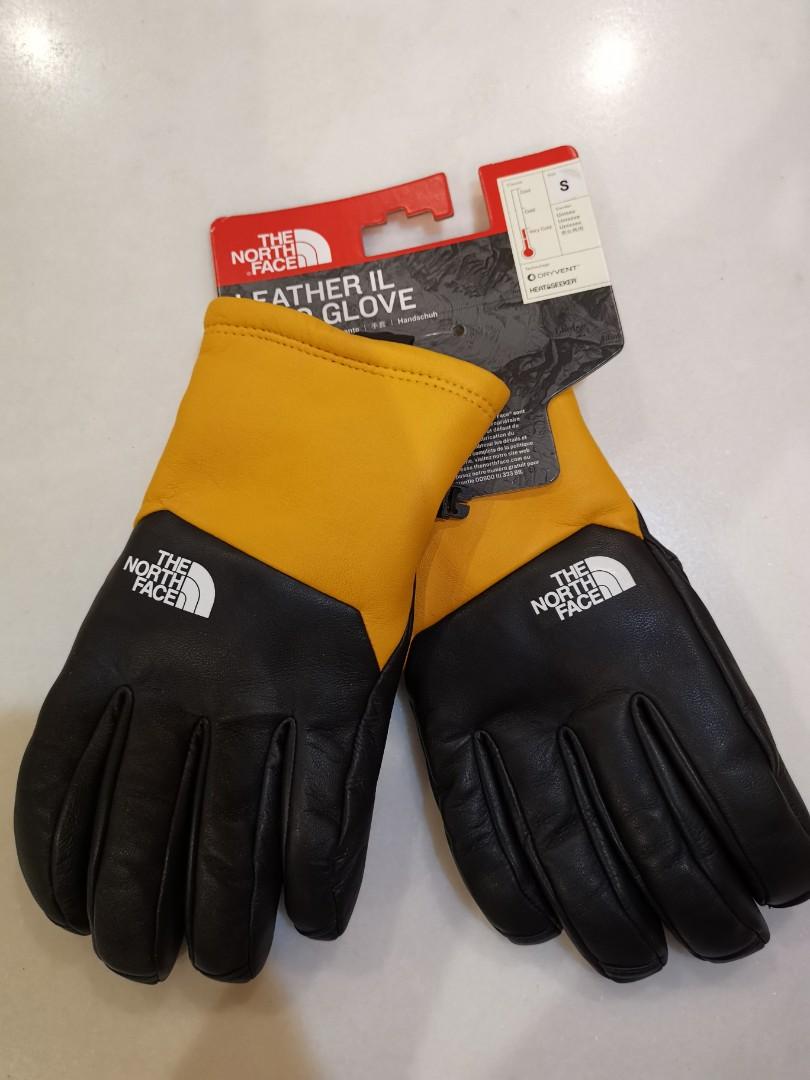 supreme × 隠し持っ The North Face Leather Gloves