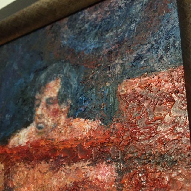 Original Painting Rocky Balboa Vs Apollo Creed With Custom Frame