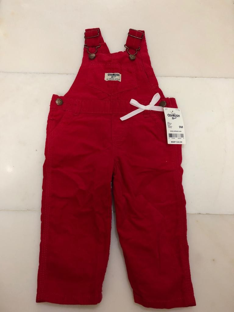baby girl red jumpsuit