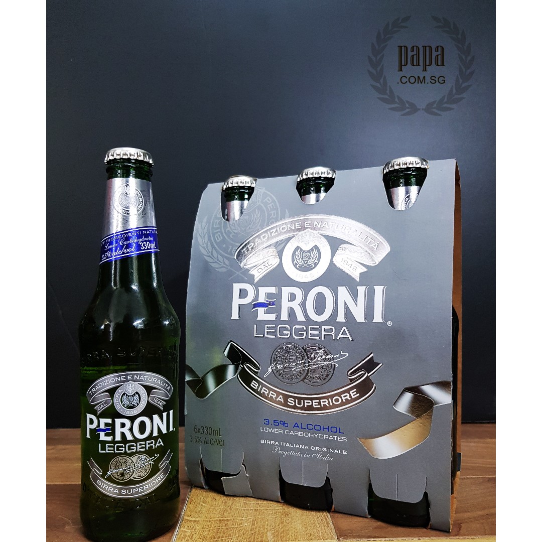 Peroni Leggera Low Carb Beer (24 x 330ml Bottlel), Food & Drinks