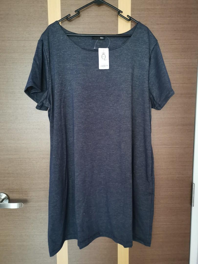plus size shift dress with pockets