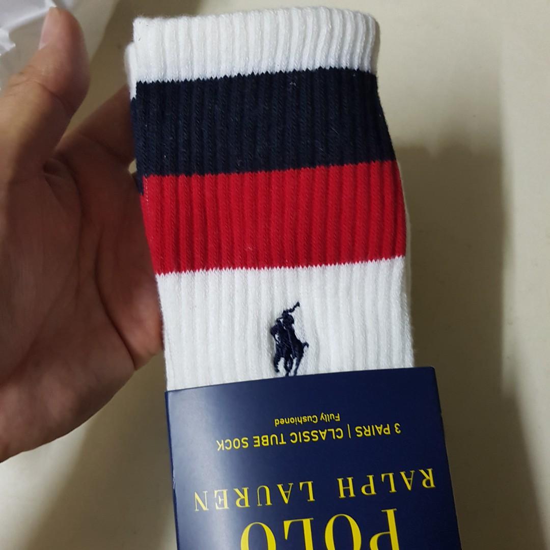 Polo store tube socks