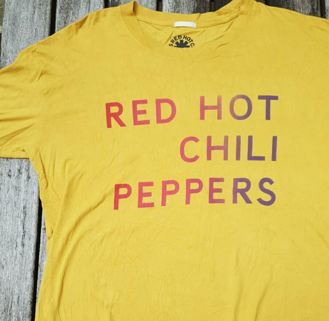 Red Hot Chili Peppers Tee Men S Fashion Clothes Tops On Carousell