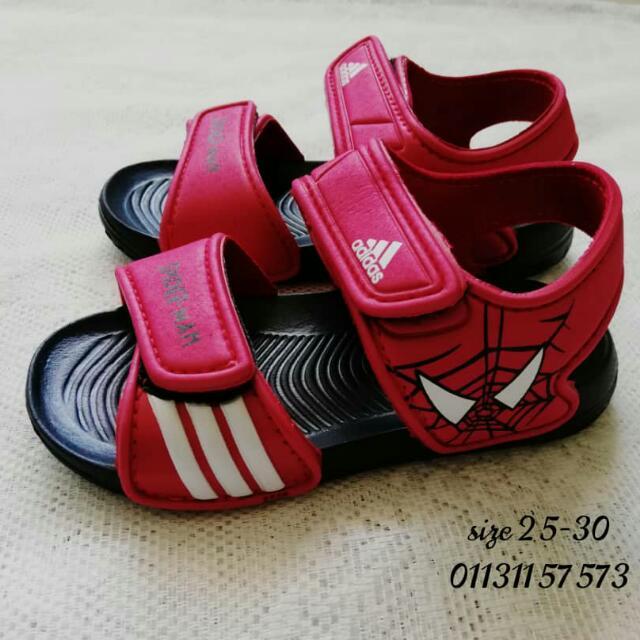 SANDLE ADIDAS SPIDERMAN, Babies \u0026 Kids, Boys' Apparel, 1 to 3 Years on  Carousell