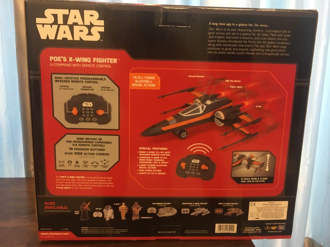 Star Wars Remote Pope's XWing Fighter, Hobbies & Toys, Toys