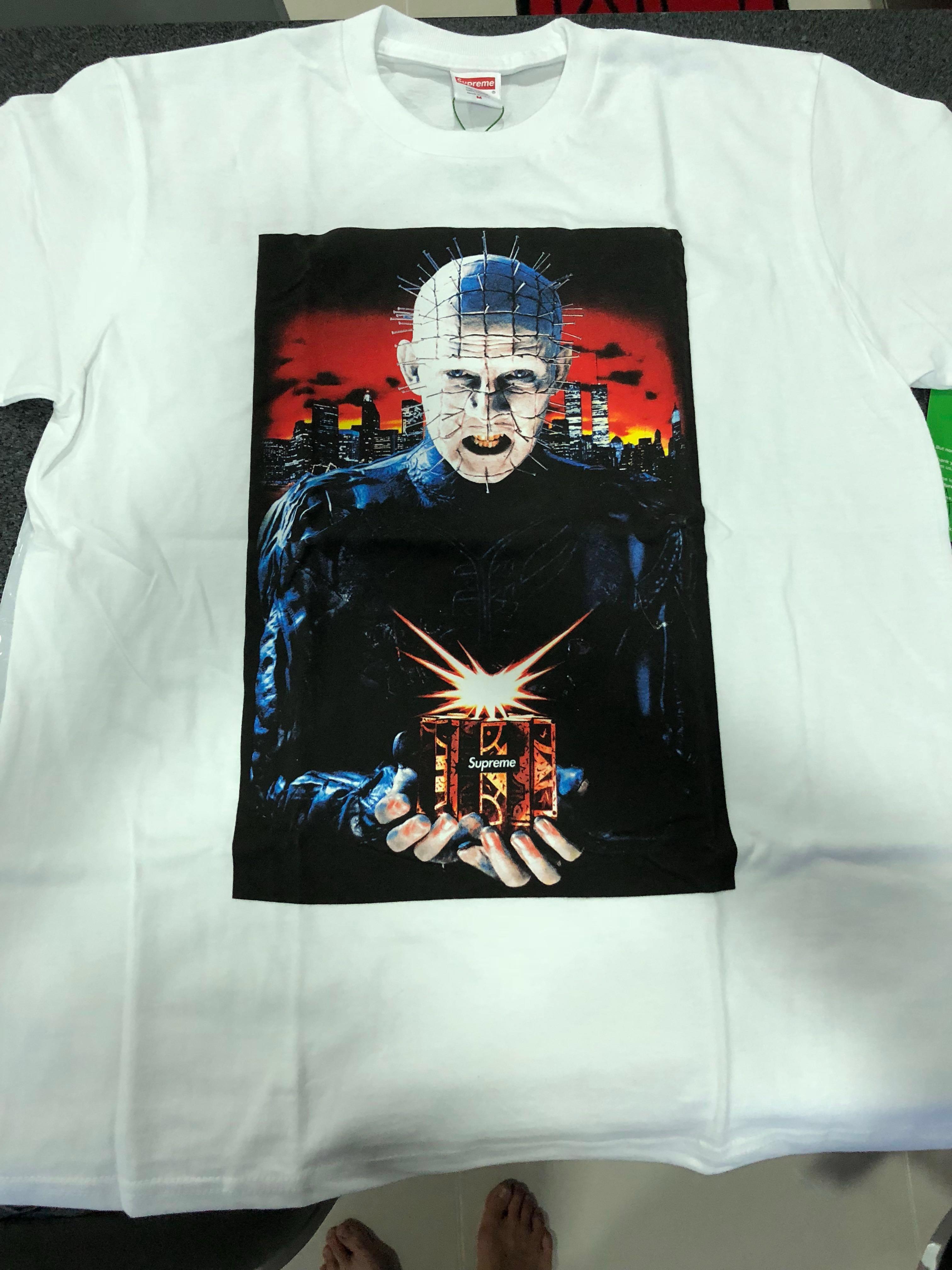 Supreme hellraiser hell 2025 on earth tee