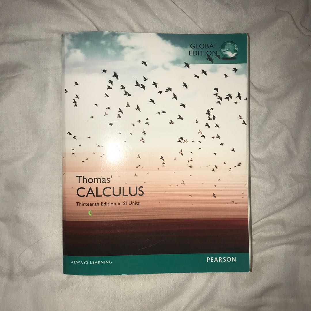 Thomas’ calculus (maa101) 13th edition