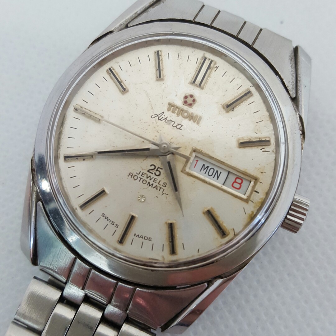 Titoni airmaster day date new arrivals