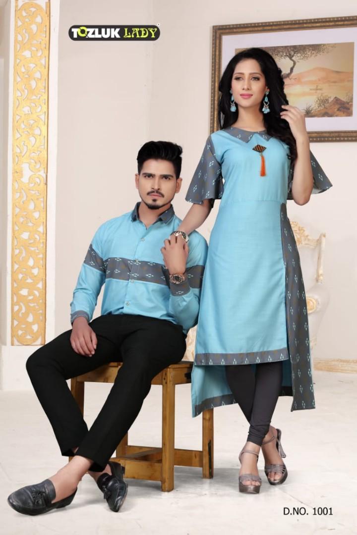 couple dress kurti and shirt