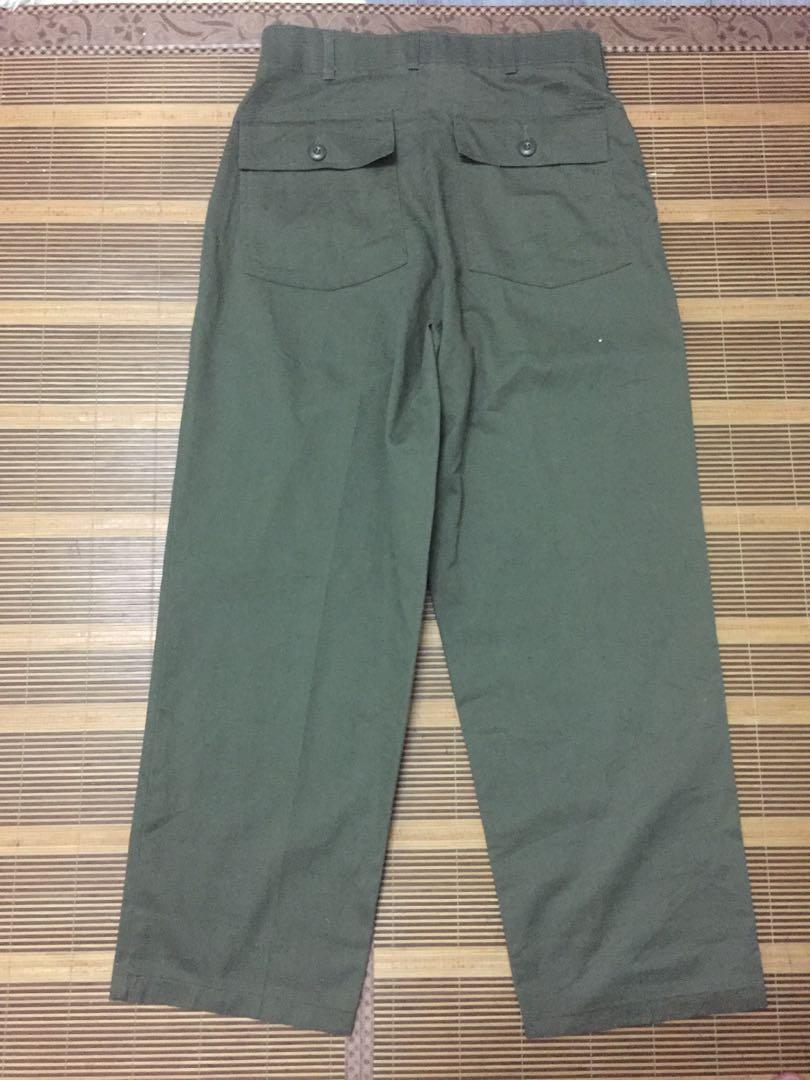 US ARMY UTILITY TROUSERS OG-507 W32 L29