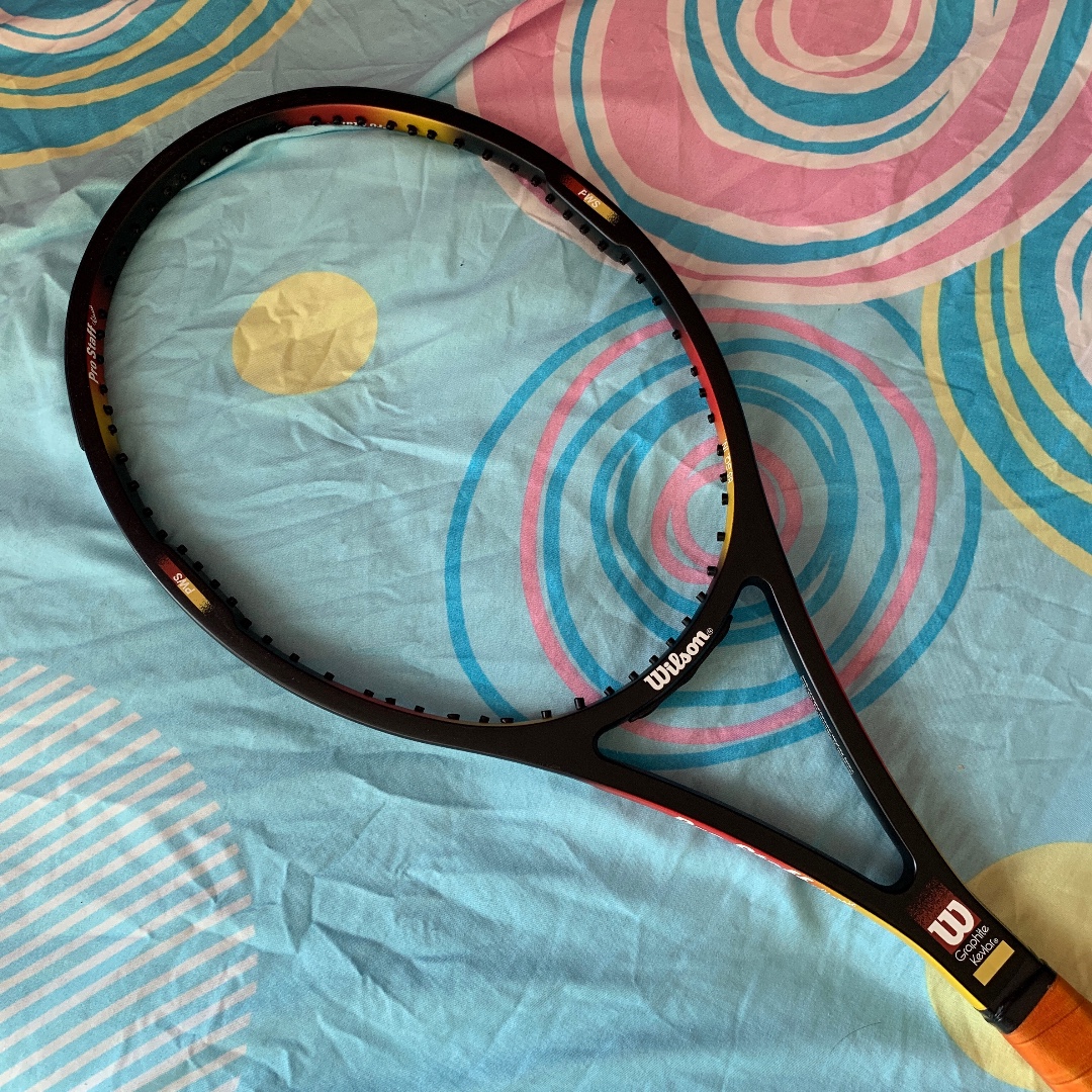 Wilson Pro Staff Classic 85 Edberg paint job tennis racquet racket