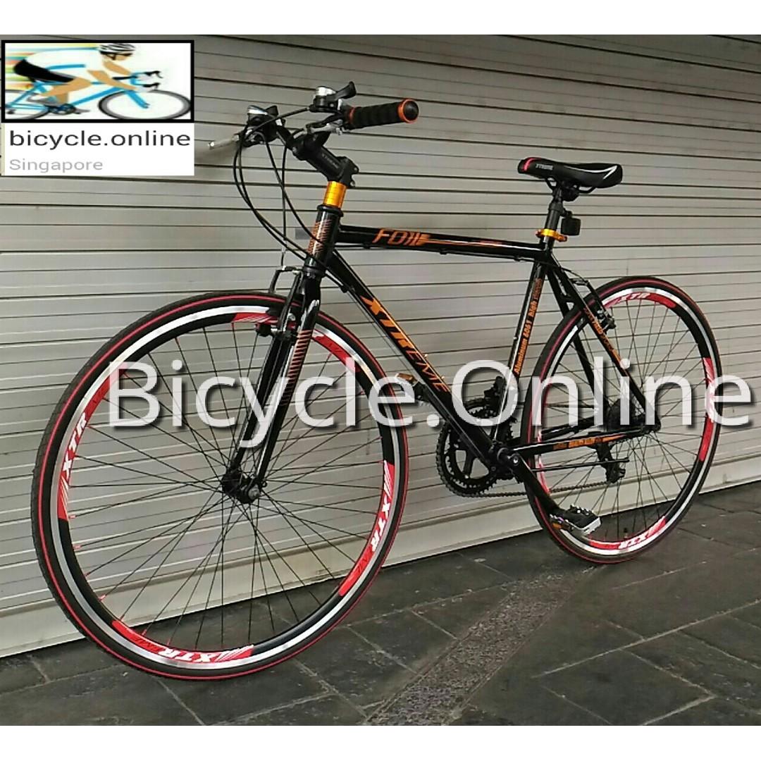 aluminium hybrid bike