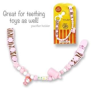 Great Fun baby pacifier holder and teether