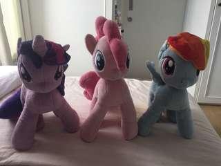 Boneka Little Pony 3 buah