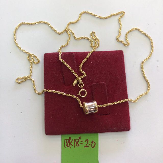 18k bvlgari inspired necklace Women s Fashion Jewelry Organizers Necklaces on Carousell