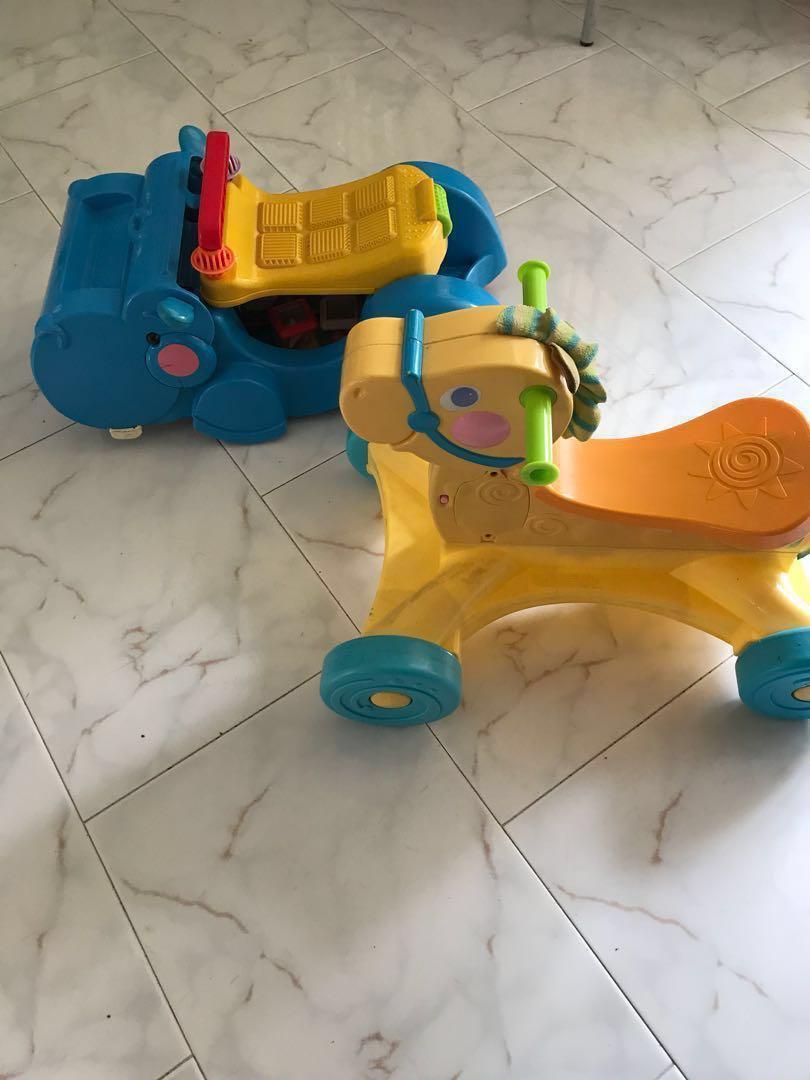 fisher price hippo walker