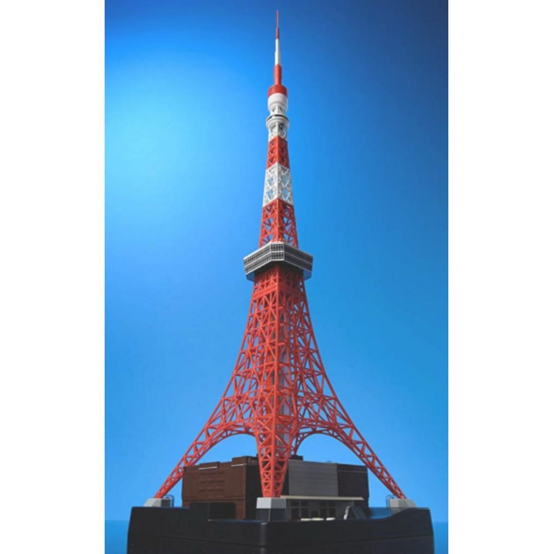 全新sega 1/500 Tokyo Tower 東京鐵塔LED燈發光not tomytec KATO