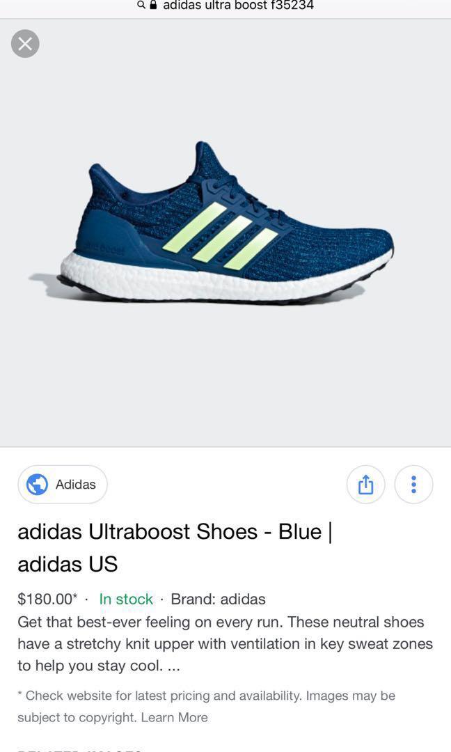 Adidas Ultra boost (Original price 