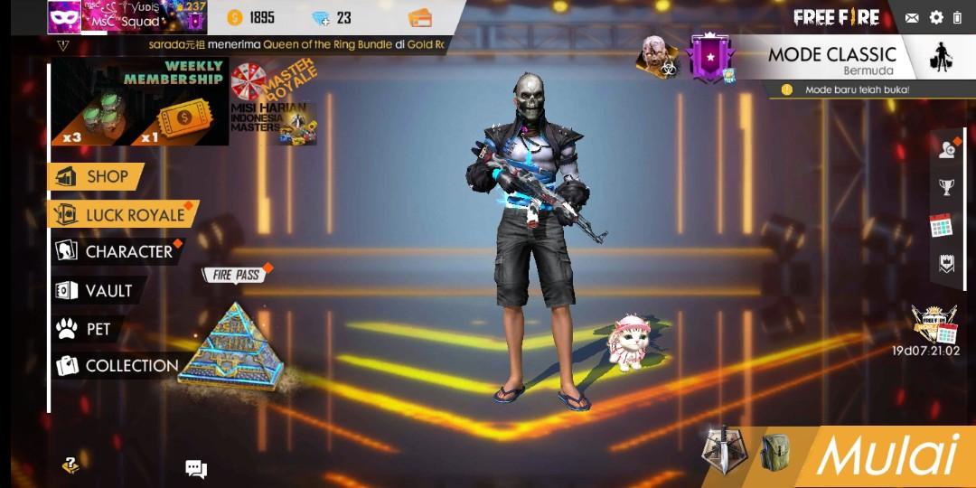 Akun Free Fire Video Game Game Di Carousell