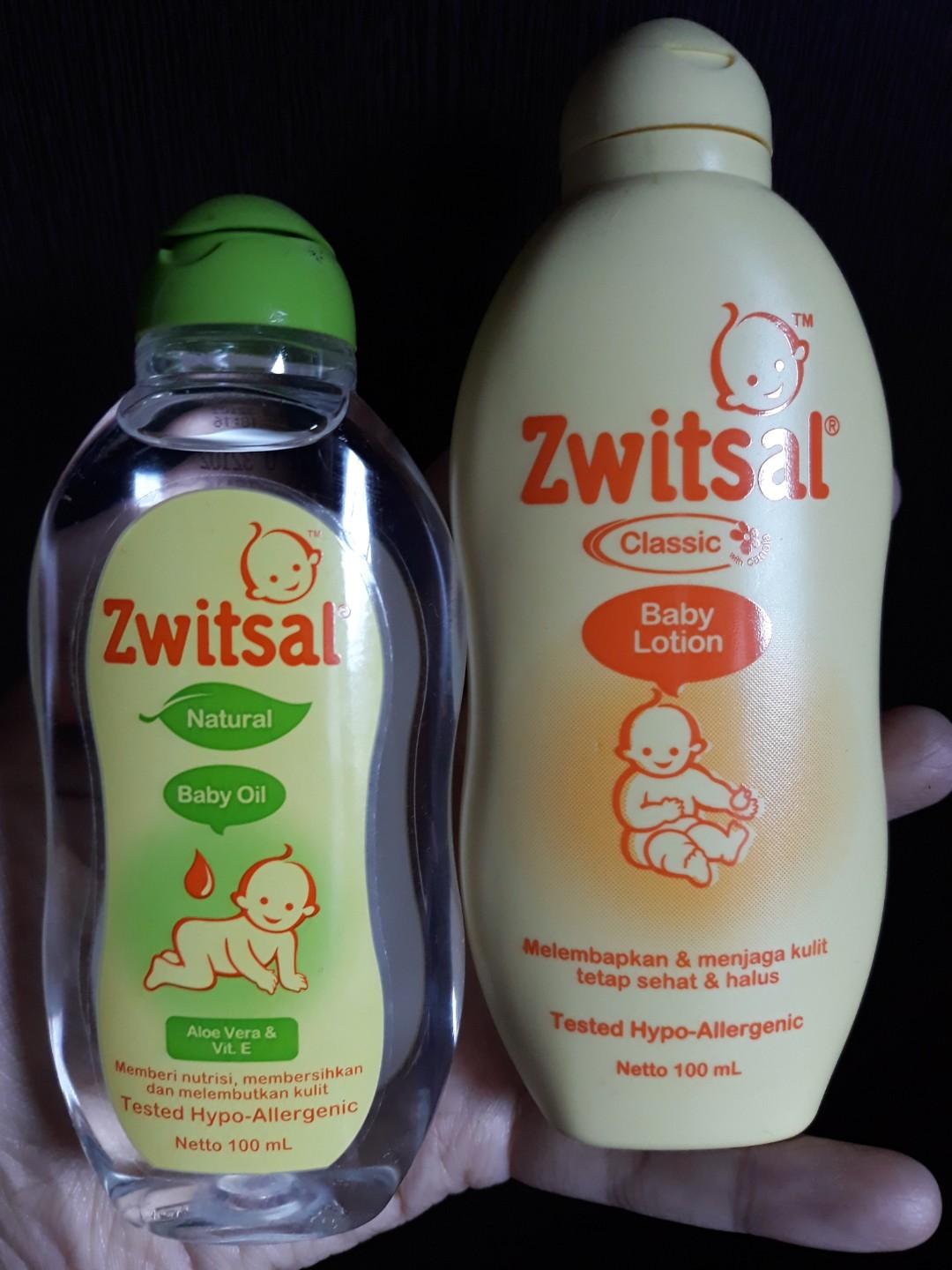 Baby Oil Lotion Zwitsal Babies Kids Others On Carousell