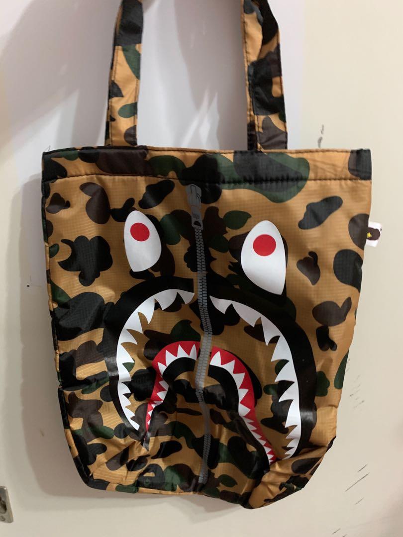 Bape Tote Bag Women s Fashion Bags Wallets Tote Bags on Carousell