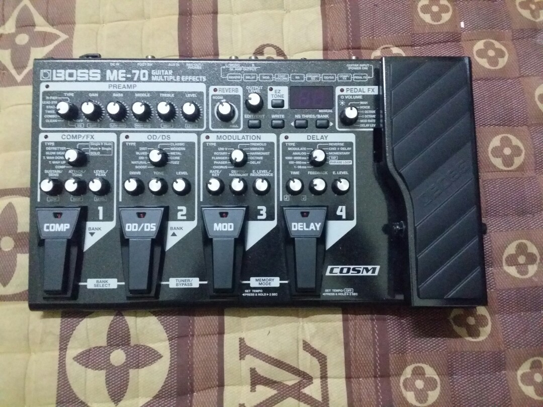 BOSS ME-70 Guitar Multieffect, Hobbies  Toys, Music  Media, Musical  Instruments on Carousell