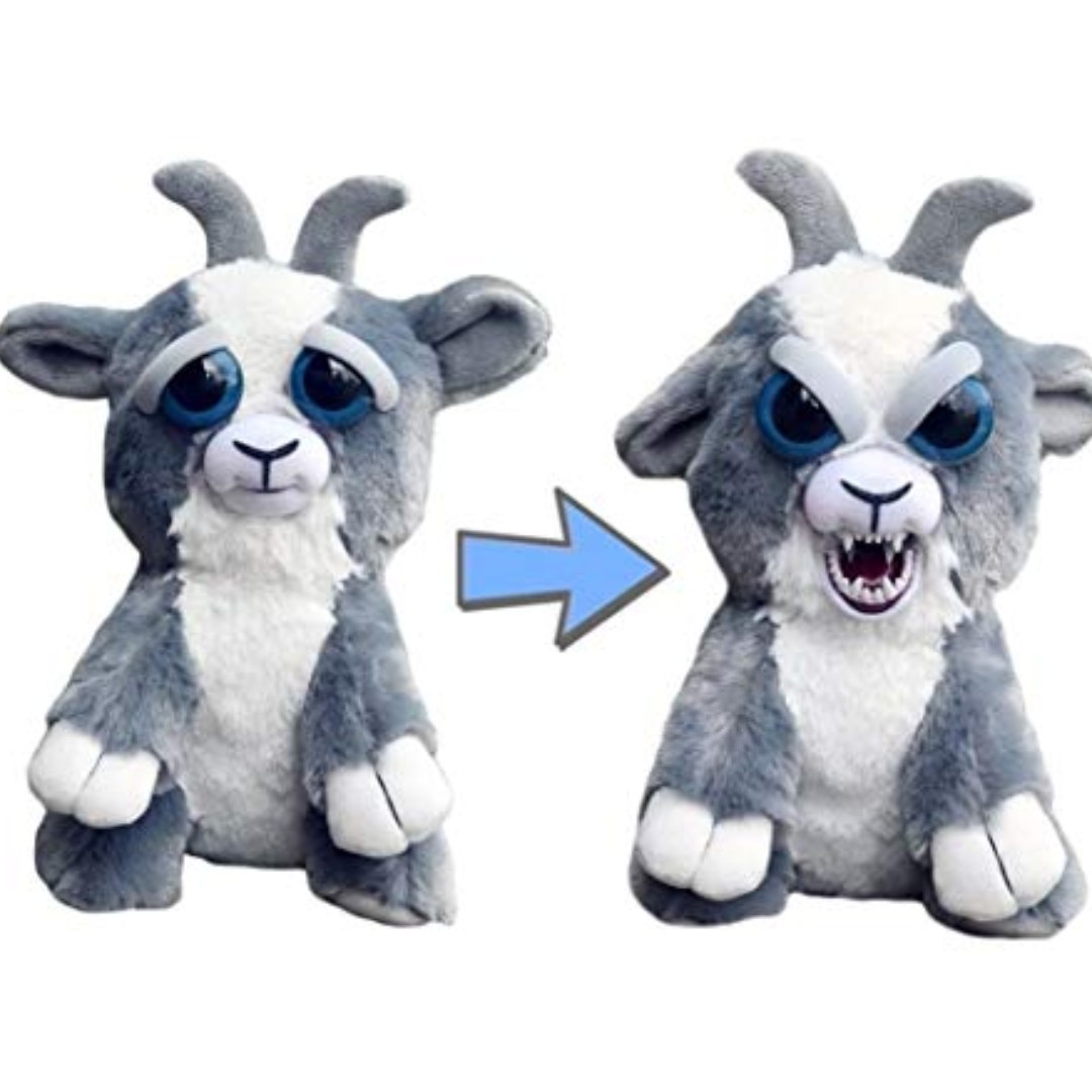 BRAND NEW Authentic Feisty Pets Animals Goat Junkyard Jeff Stuffed Soft