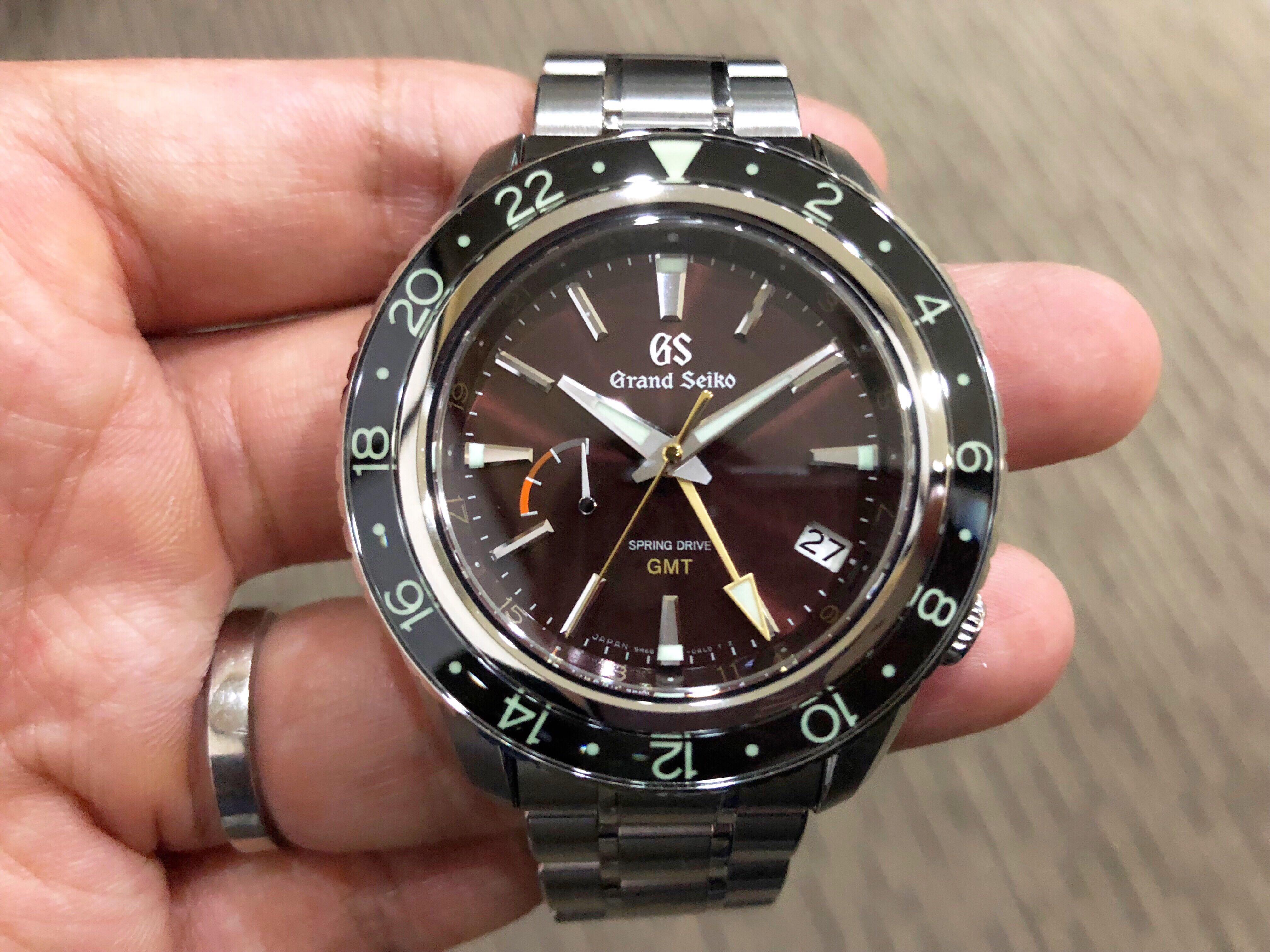 Brand New Grand Seiko Spring Drive GMT SBGE245 Limited, Luxury, Watches on  Carousell