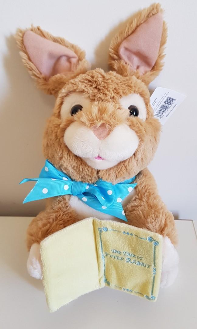 peter rabbit musical plush toy