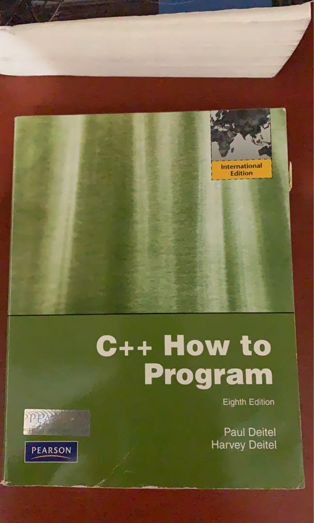 C++ how to program （分類：補充練習）位於 Hong Kong。 由 euphoniaf 提交（商品編號 221590724，圖片 1）。簡介： 。