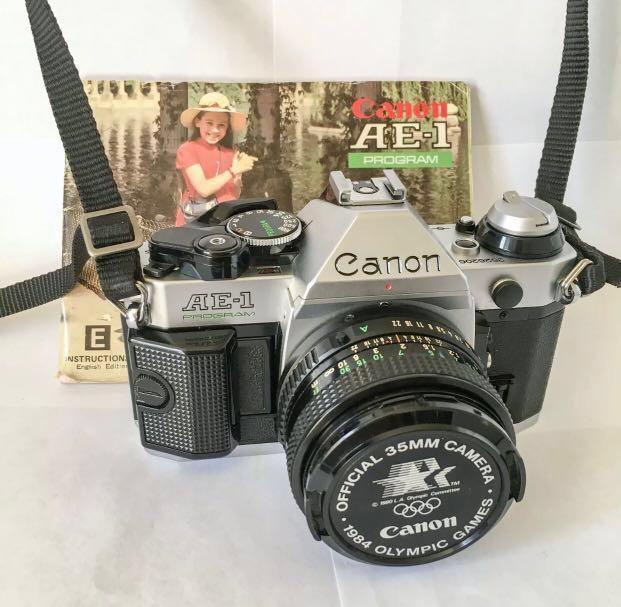canon ae 1 program olympics 1984