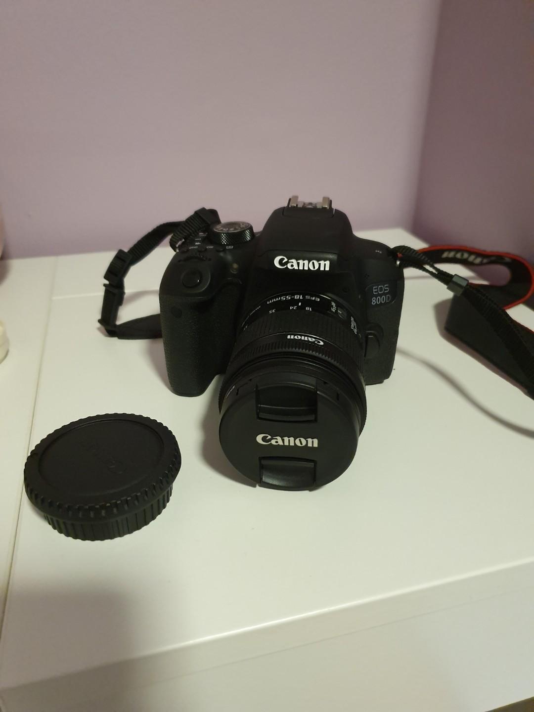 Canon Eos 800d 9 9 10 Condition Barely Used Photography Cameras Dslr On Carousell