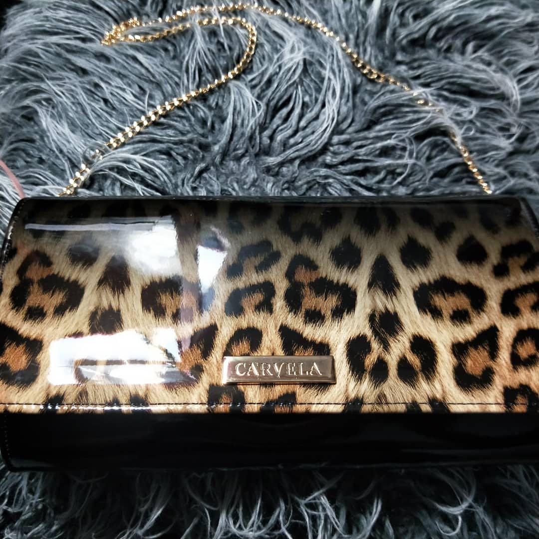 Carvela Alice leopard print handbag 