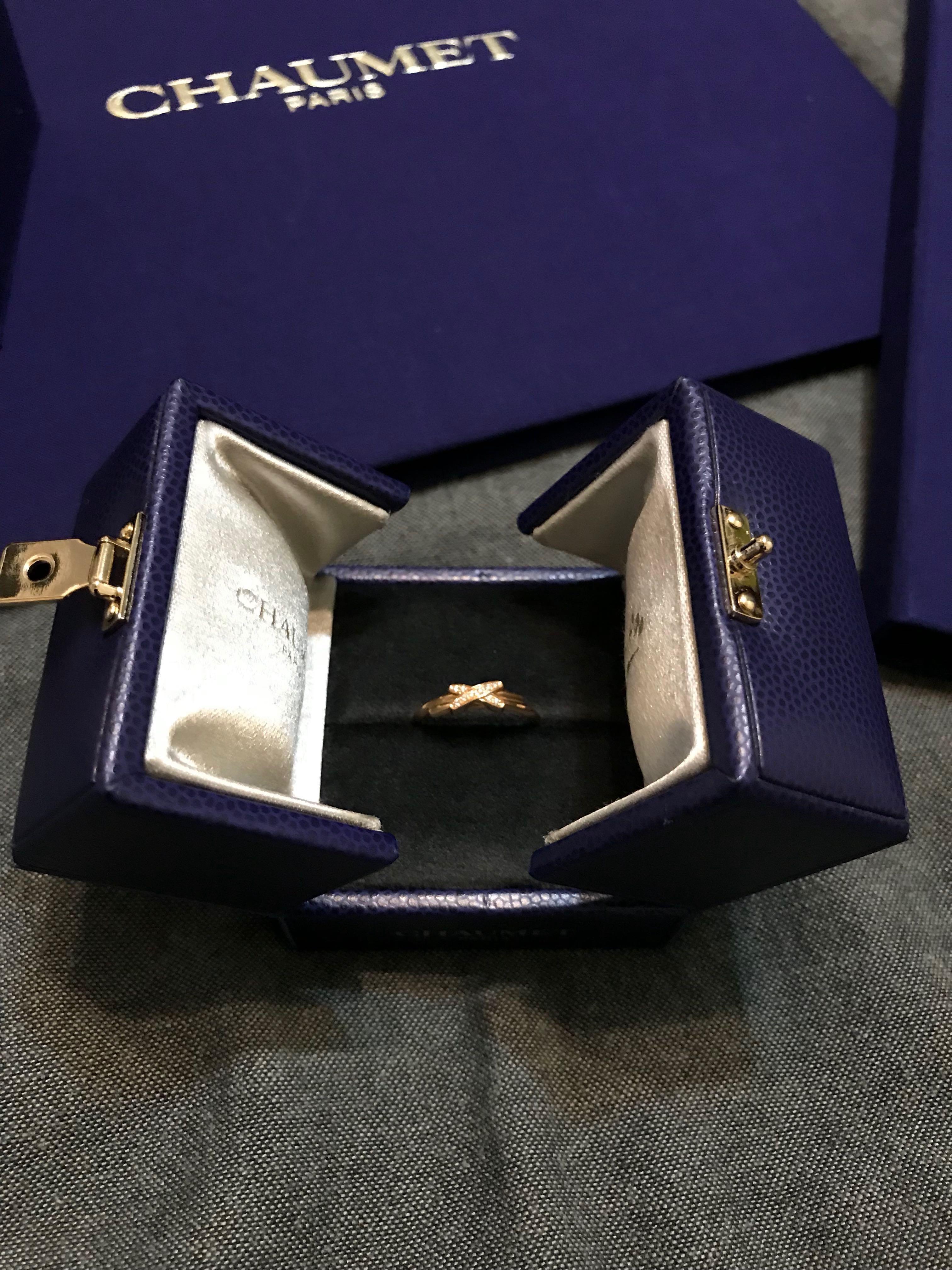 Chaumet Jeux De Liens 系列鑽戒 名牌精品 精品配件在旋轉拍賣